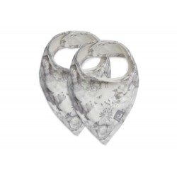 Bandana vauvan ruokalappu, 2 kpl, metsäeläimet