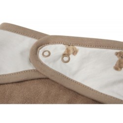 Bandana vauvan ruokalappu, 2 kpl, Teddy Bear GOTS
