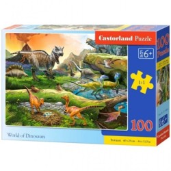 100 palapeli, dinosaurusmaailma