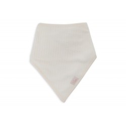 Bandana vauvan ruokalappu, 2 kpl, Velvet Rib - Wild Rose/Ivory
