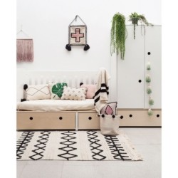 Basket Natural Black