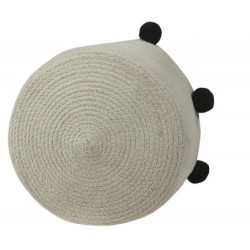 Basket Natural Black