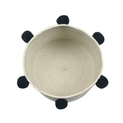 Basket Natural Black