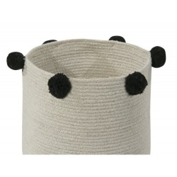 Basket Natural Black