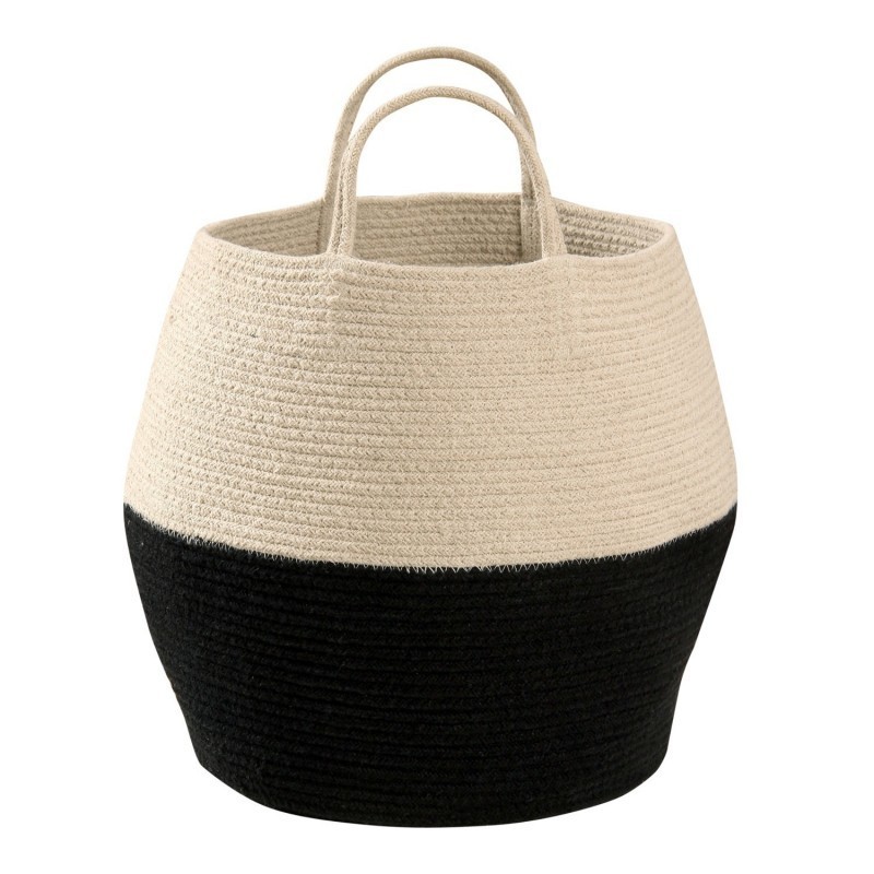 Basket Zoco musta/luonnollinen