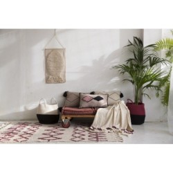 Basket Zoco musta/luonnollinen
