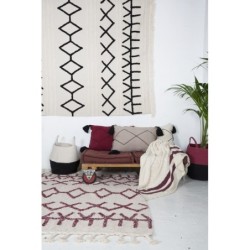 Basket Zoco musta/luonnollinen