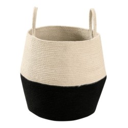 Basket Zoco musta/luonnollinen