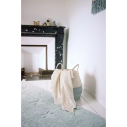 Basket Zoco Vintage Sininen/luonnollinen