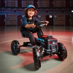 BERG Buzzy Police Pedal Gokart 2-5 vuotta, jopa 30 kg Ääni + valot