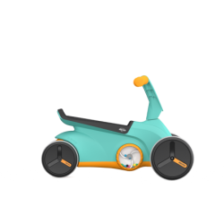 Berg Colorful Rider GO Twirl Turquoise pelillä yli 10 m ikäisille lapsille