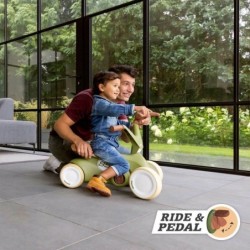 BERG GO2 Gokart Ride-On Bike 2in1 Retro Green