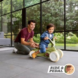 BERG GO2 Gokart Ride-On Bike 2in1 Retro Green