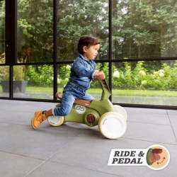 BERG GO2 Gokart Ride-On Bike 2in1 Retro Green