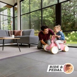 BERG GO2 Gokart Ride-On Bike 2in1 Retro Pink