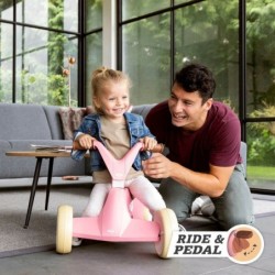 BERG GO2 Gokart Ride-On Bike 2in1 Retro Pink
