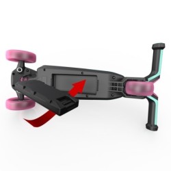 BERG lasten skootteri 3 Wheel NEXO Magnet Game 2-12 vuotta