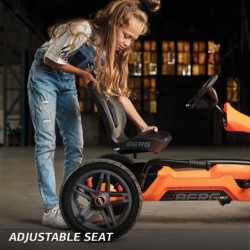 BERG Pedal Go Kart RALLI NRG ORANGE BFR 4-12 vuotta 60 kg asti