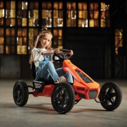 BERG Pedal Go Kart RALLI NRG ORANGE BFR 4-12 vuotta 60 kg asti