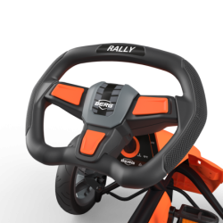 BERG Pedal Go Kart RALLI NRG ORANGE BFR 4-12 vuotta 60 kg asti