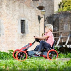 BERG Pedal Gokart Reppy Rebel Silent Wheels 2-6 vuotta, 40 kg asti