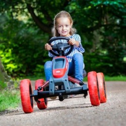 BERG Pedal Gokart Reppy Rebel Silent Wheels 2-6 vuotta, 40 kg asti