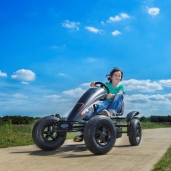 BERG Pedal Gokart XL Black Edition BFR 5/6 vuotta, 100 kg asti