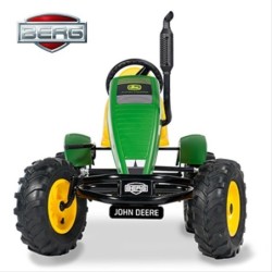 BERG Pedal Go-Kart XL John Deere BFR puhallettavat pyörät 5-100 kg ikäisille