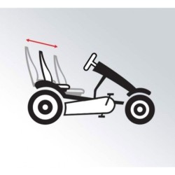 BERG Pedal Go-Kart XL X-Plore BFR puhallettavat pyörät 5-100 kg ikäisille