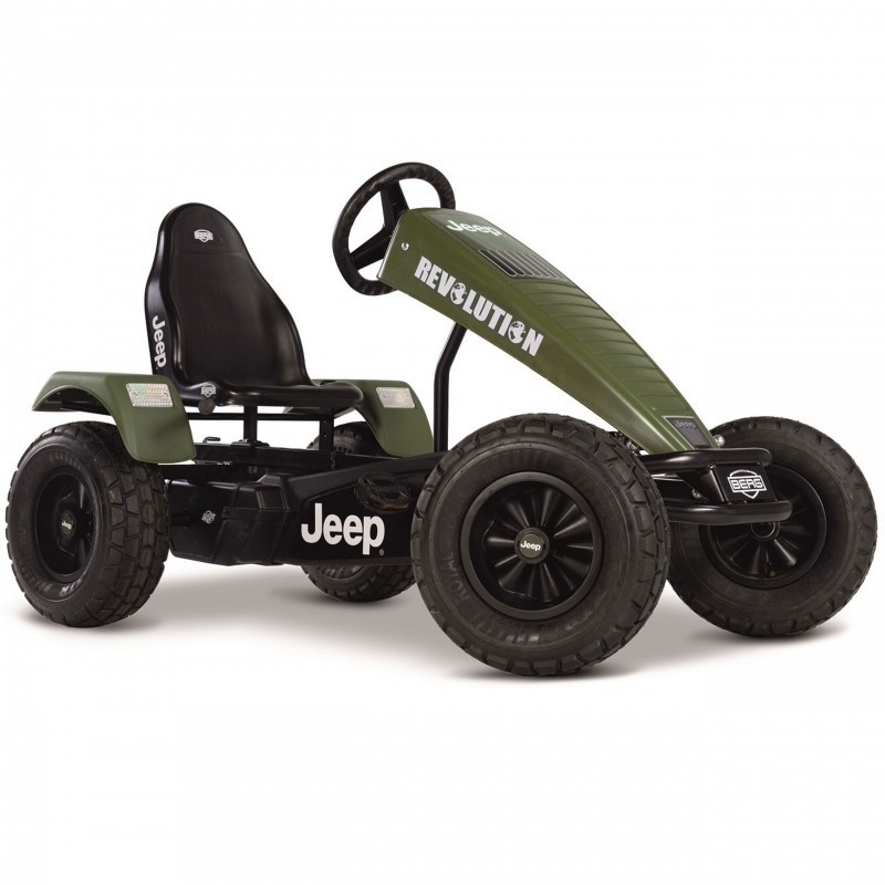 BERG Terrain Gokart Jeep Revolution polkimilla 100 kg asti