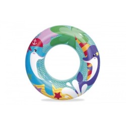 Bestway puhallettava uimarengas 51 cm delfiinit