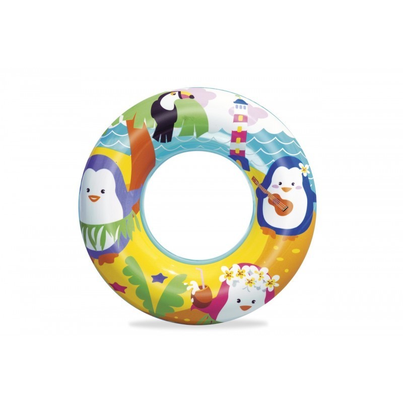 Bestway puhallettava uimarengas 51 cm pingviinit