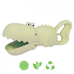 Biohajoava Green Crocodile Scoop hiekka- ja vedenkeräin