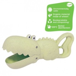 Biohajoava Green Crocodile Scoop hiekka- ja vedenkeräin