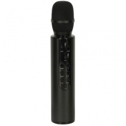 Bluetooth karaoke mikrofoni, musta