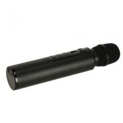Bluetooth karaoke mikrofoni, musta