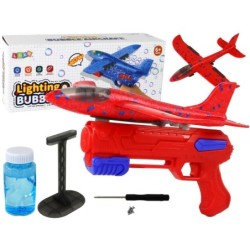 Bubble gun valot, lentokoneen lentäjä, punainen