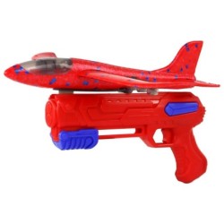 Bubble gun valot, lentokoneen lentäjä, punainen