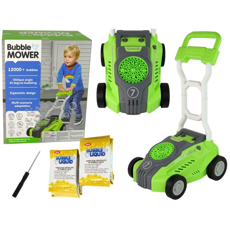 Bubble kone ruohonleikkuri, vihreä