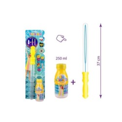 Bubbler miekka isot kuplat + neste 250 ml
