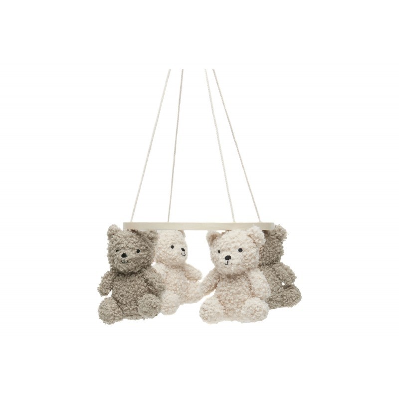 Carousel Teddy Bear - oliivinvihreä/luonnollinen