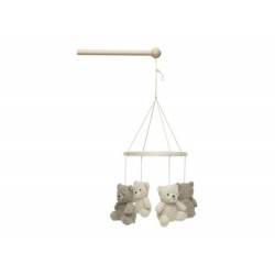Carousel Teddy Bear - oliivinvihreä/luonnollinen