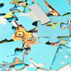 CLASSIC WORLD Puzzle Maailmankartta Mannerten 48 kappaletta