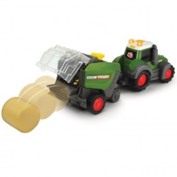 DICKIE ABC Happy Fendt -traktori ja -paalain