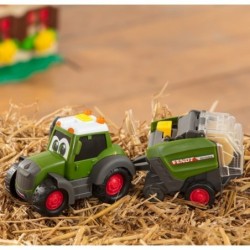DICKIE ABC Happy Fendt -traktori ja -paalain