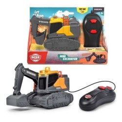 Dickie Volvo RC kaivinkone kaukosäätimellä 14cm