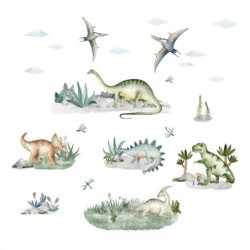 Dinosaurukset seinätarrasetti