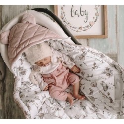 Dreamland auton istuimen peitto - ecru