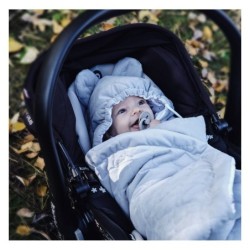 Dreamland auton istuimen peitto - ecru