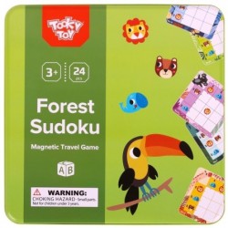 Eläinten sudokupeli lapsille Forest